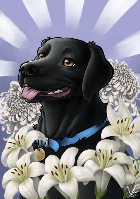 Flint Memorial Portrait Flint Memorial Portrait