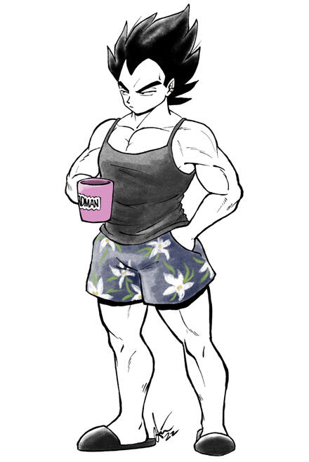 Casual Vegeta Casual Vegeta